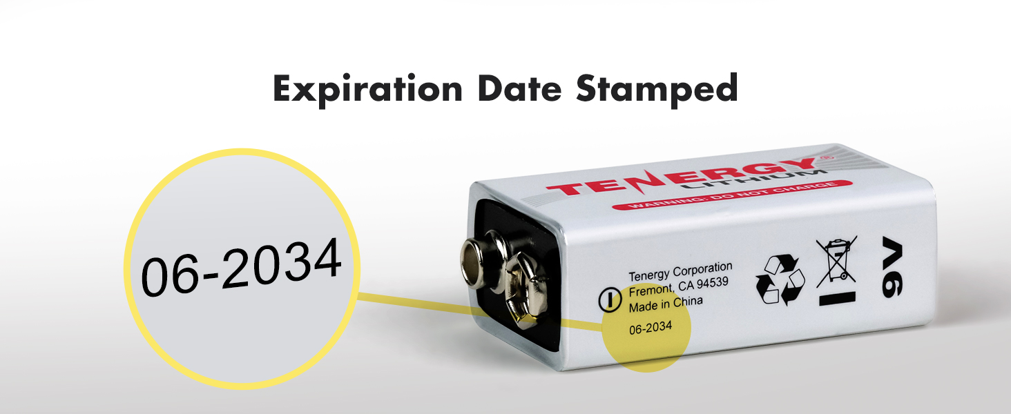Date stamped with expiration data