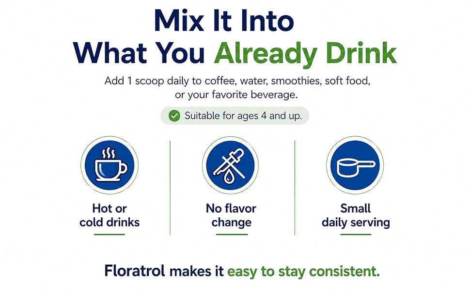 Mix it with what you already drink