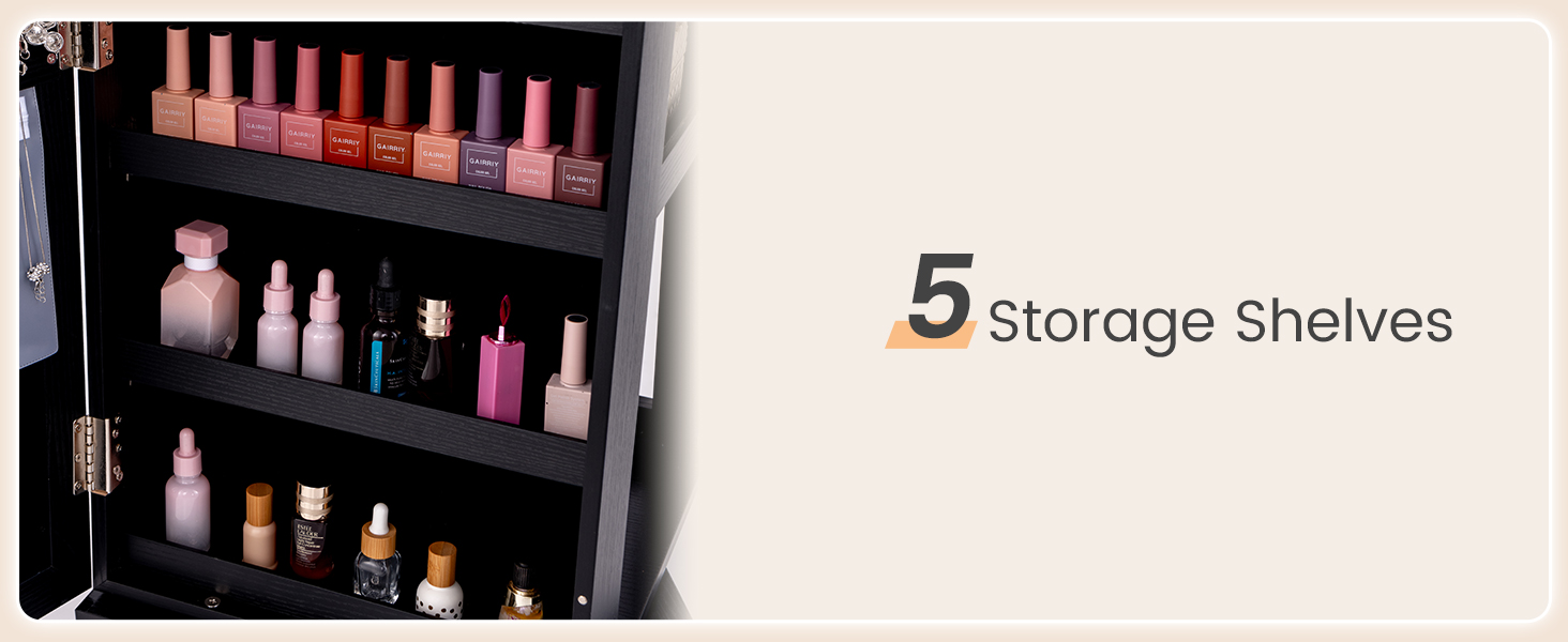 storage shelves