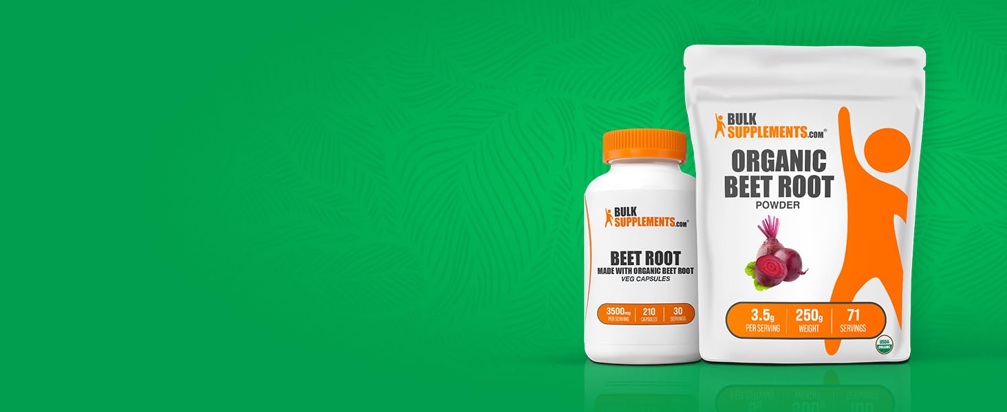 BulkSupplements Organic Beet Root Powder