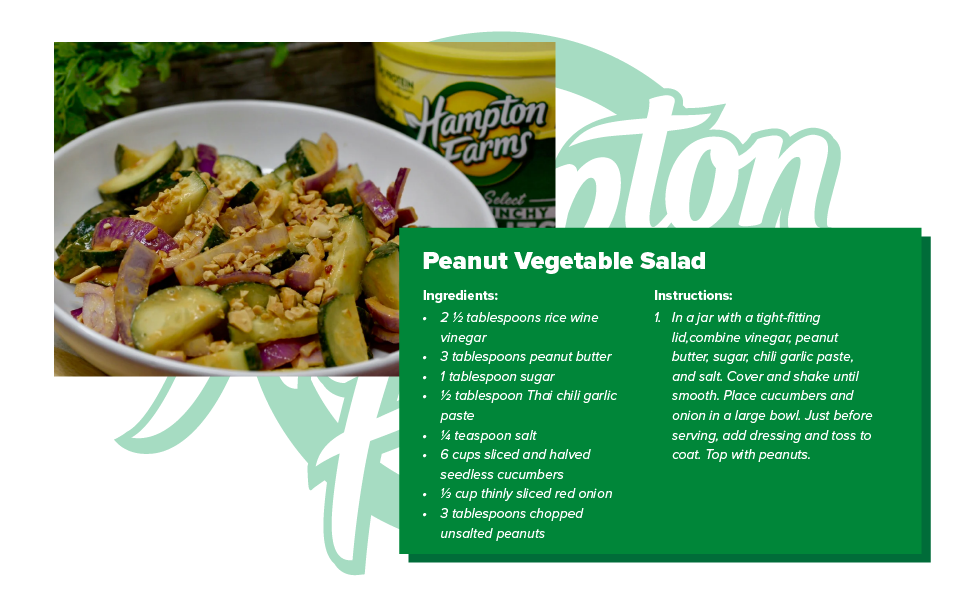 unsalted peanut veggie salad in shell hampton farms roasted peanuts gourmet snack bag protein nuts