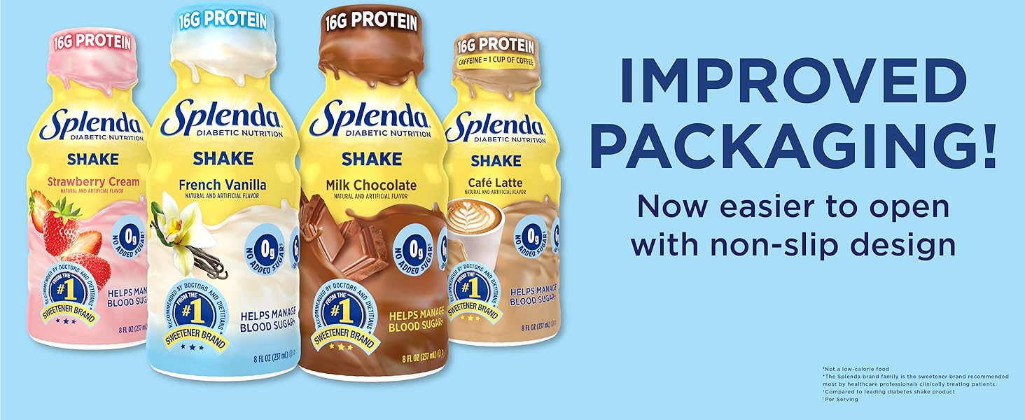 Splenda Diabetic Nutrition Shakes