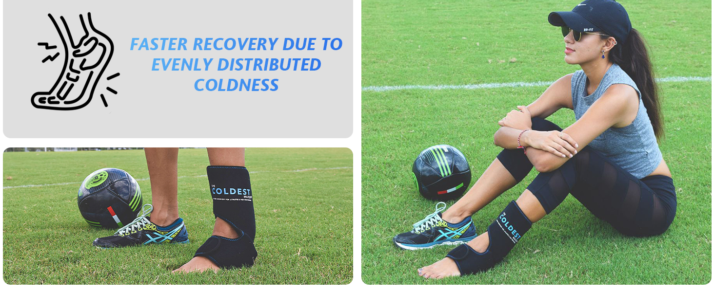 Foot and Ankle Ice Pack Wrap