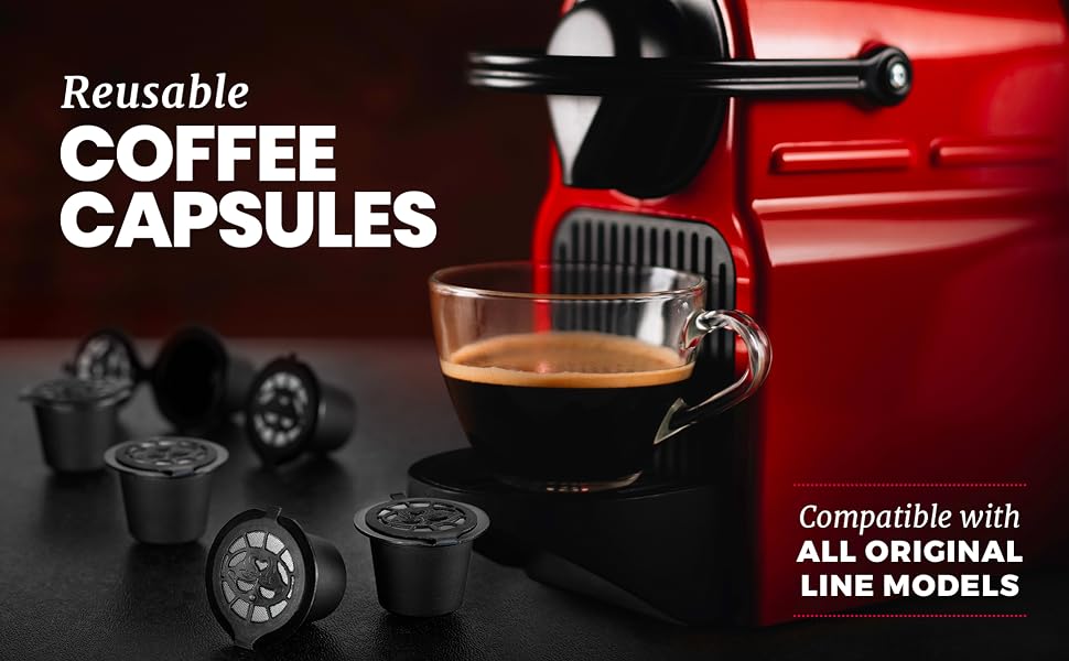 reusable espresso capsule