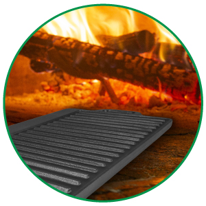 ProSource Cast Iron Griddle for Commercial Outdoor and Indoor Use