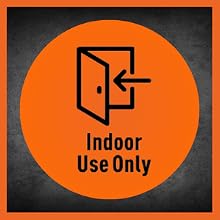 comfort zone portable space heater is for indoor use only