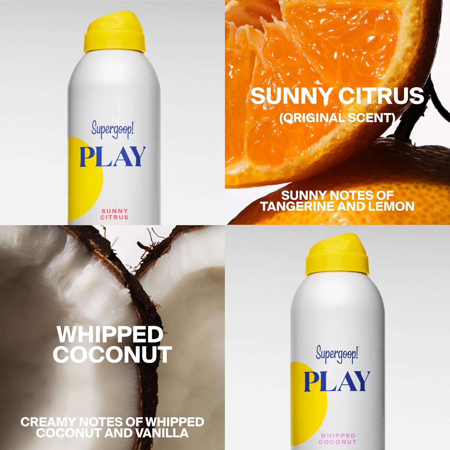 Supergoop! PLAY SPF 30 Antioxidant Body Mist w/Vitamin C -Broad Spectrum Sunscreen Spray - Great for Active Days