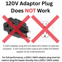 120 V Adaptor Plug
