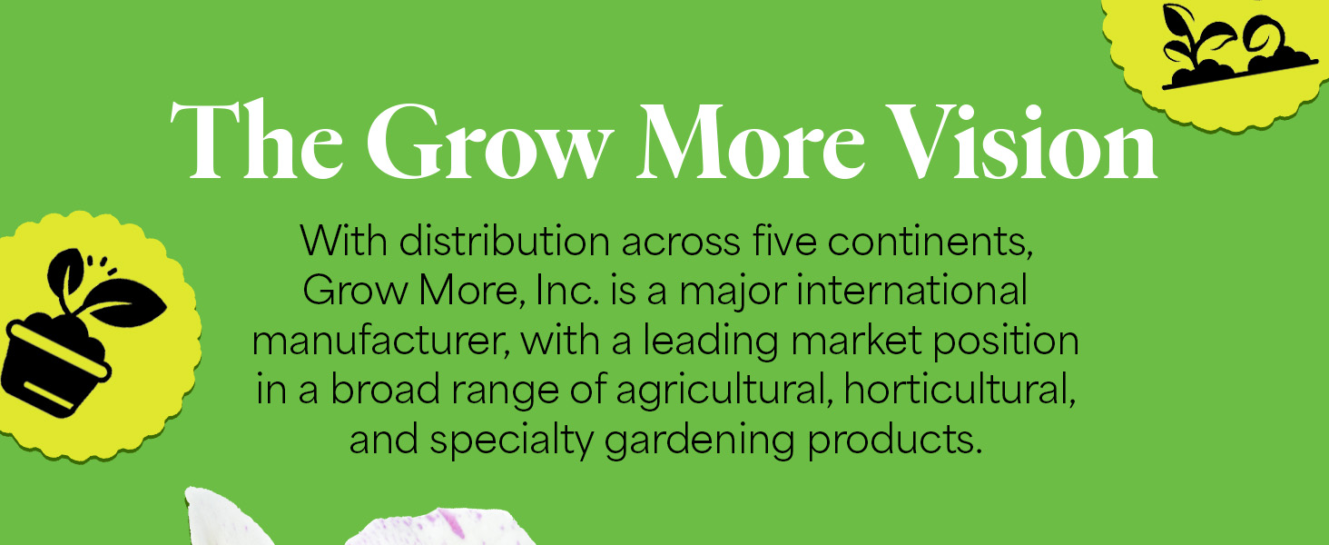 grow more fertilizer plant food tree crops flower vegetables root orchid bloom water soluble growth