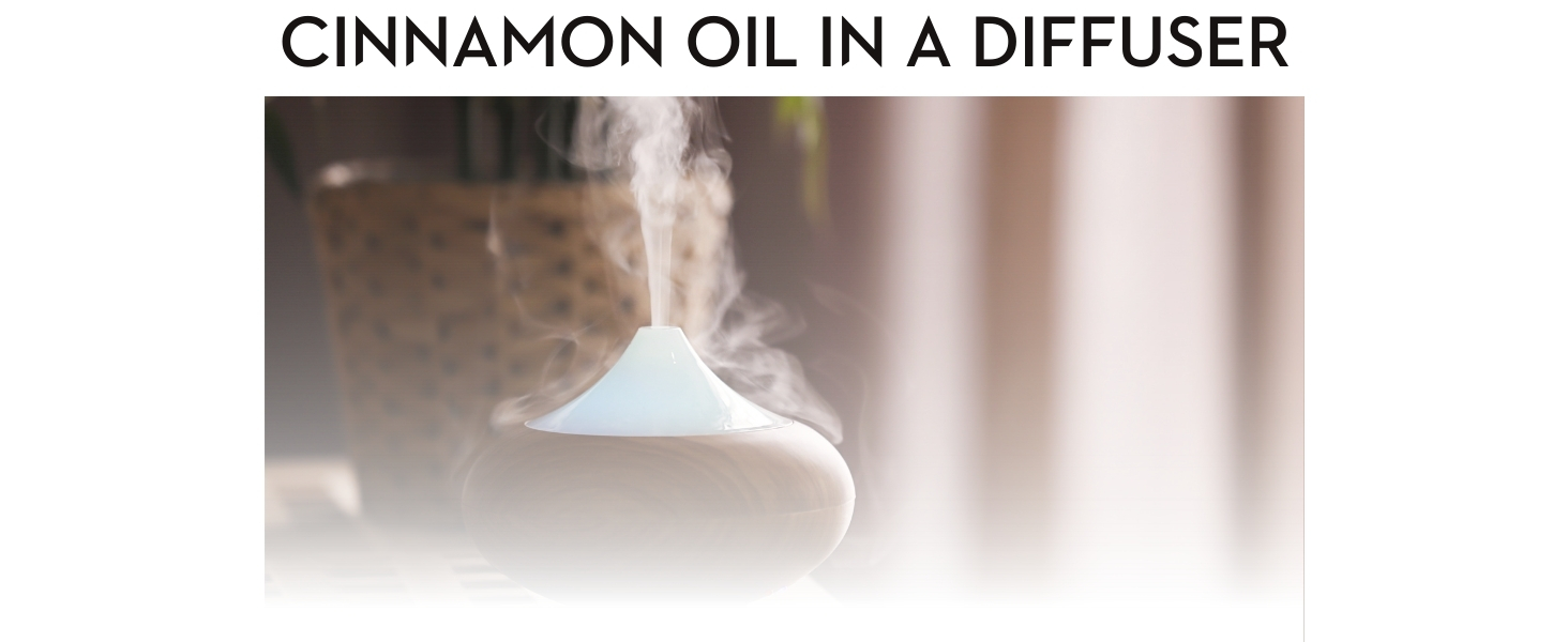 cinnamon oil in diffuser