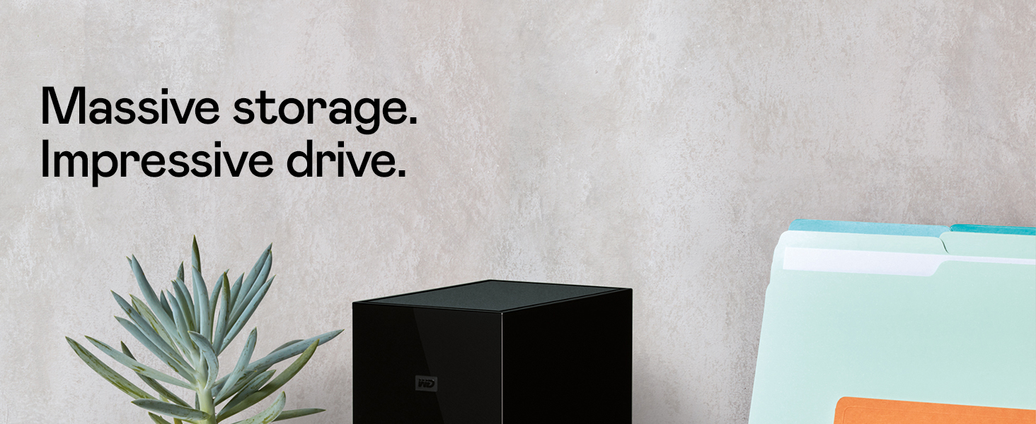 My Book Duo - Massive Storage. Impressive Drive