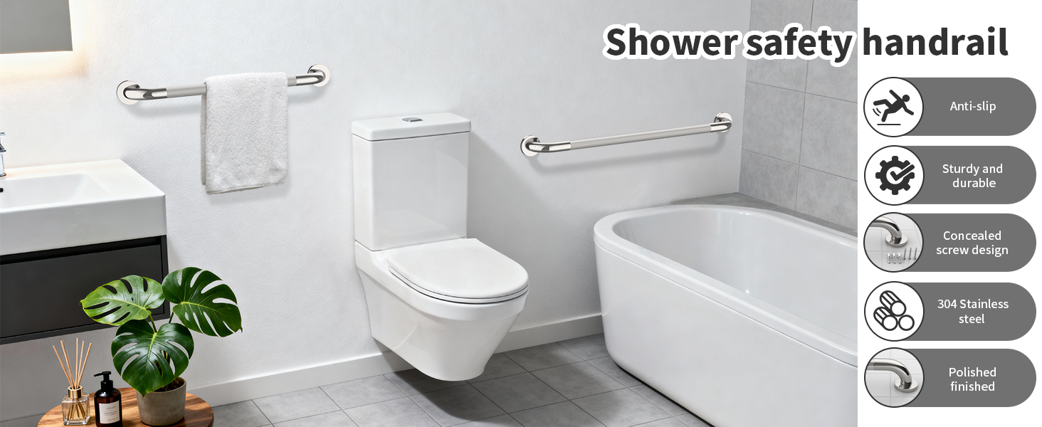 handicap shower handle bar