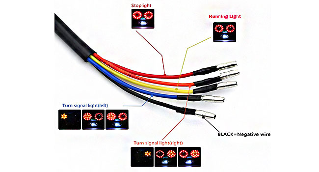 motorcycle brake lights