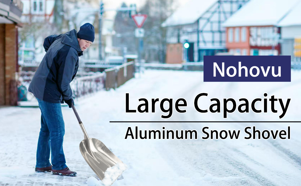 Aluminum Snow Shovel