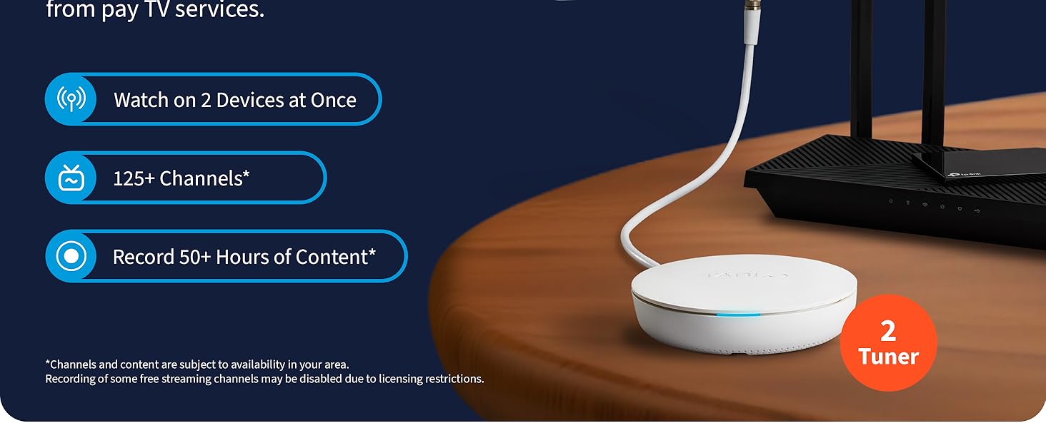 Tablo 2-Tuner OTA DVR + Antenna