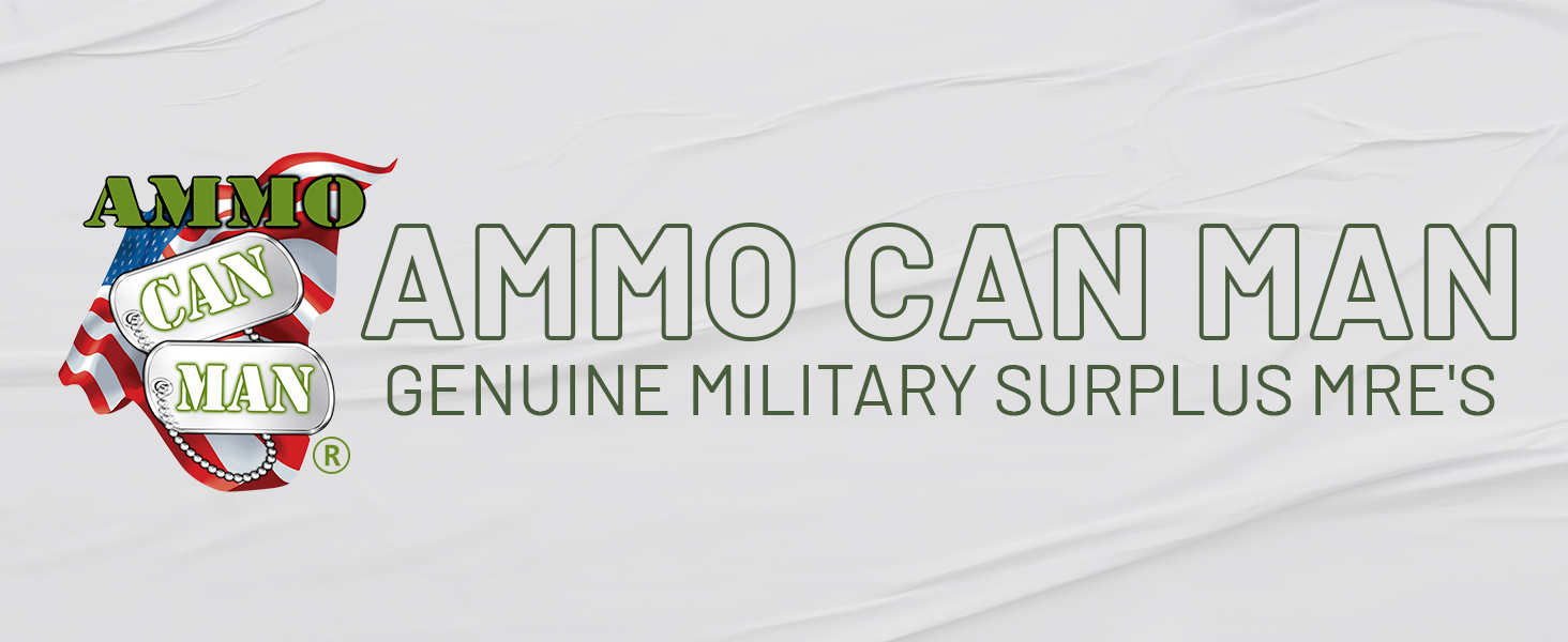 Ammo Can Man MRE&amp;#39;s Military surplus