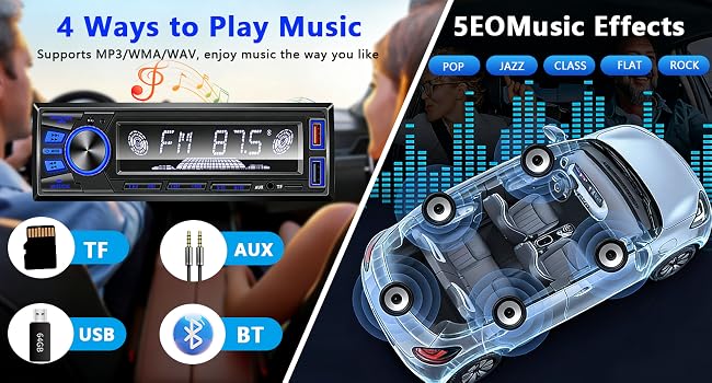 Bluetooth Hands Free Calling &amp;amp; Music Streaming