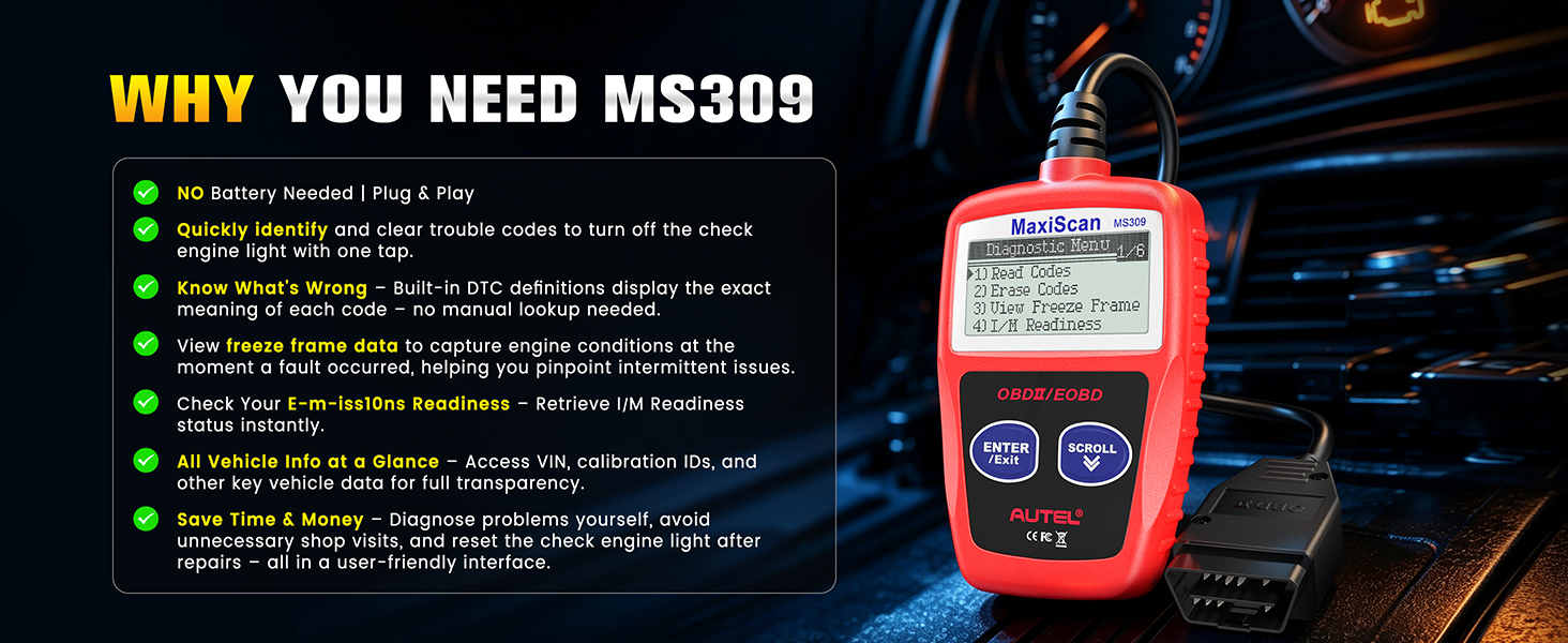 AUTEL MS309 ML319