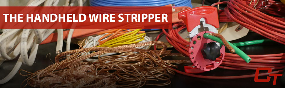 Wire Stripper, Manual Wire Stripper, CopperMine CT-102, CopperMine Wire Stripper, Wire Stripper Tool