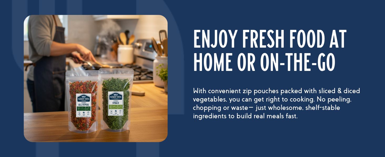enjoy fresh food at home or on the go