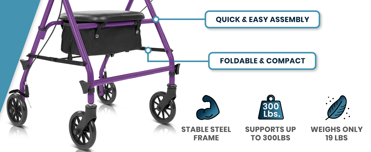 steel frame foldable &amp;amp; compact quick &amp;amp; easy assembly