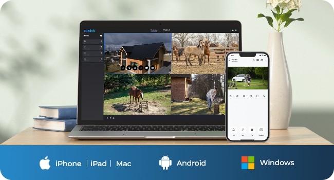 Free Reolink App/Client cámara de seguridad solar con wifi cámara de seguridad solar con wifi