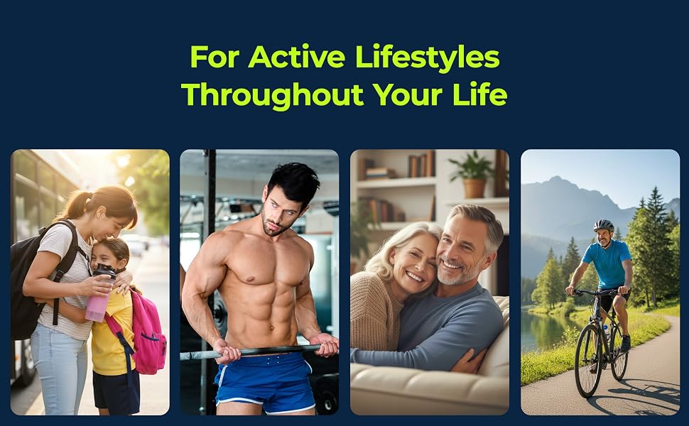 a clean powerful formula with vitamins, calcium and for active lifestyles throughout your life