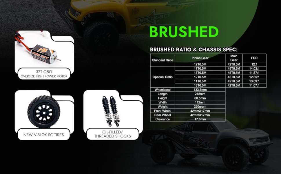 brushed