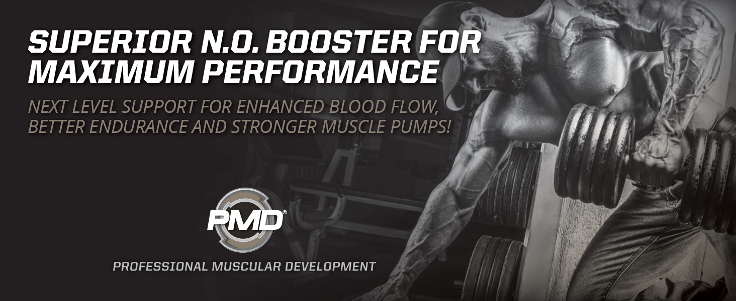 PMD Sports Nitro CM Nitric Oxide Booster for Maximum Exercise and Muscular Performance