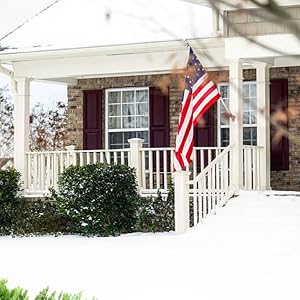 Outdoor American Flag