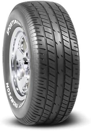 Mickey Thompson Sportsman S/T P255/60R15 102T SL | Truck/SUV Touring All Season Traction 102T Rated Standard Load Radial Construction Raised White