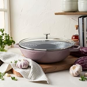 Staub, cast iron, wok, perfect pan, Saute pan