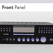 bluetuth microphone;pile amplifier;ub headphones wireless;stereo receiver;echo;4Channel Wireless;
