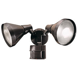 outdoor, exterior, lighting, security lighting, flood light, halogen, motion activated