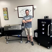 Showroom, smoke daddy, pellet grill, pellet smoker, pellet grill accessories, wood bbq, pellet, bbq