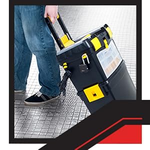 Image of tools box with wheels.