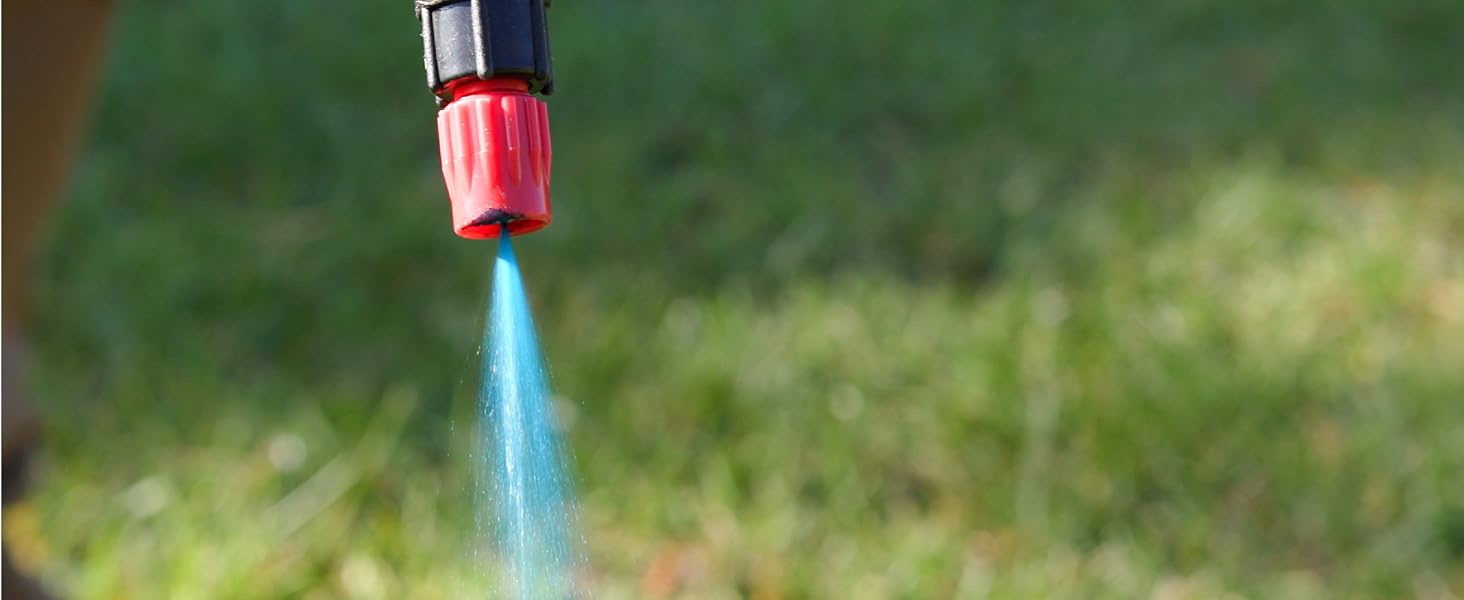 Concetrated blue spray marker
