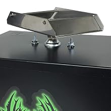 Showing the box at an angle