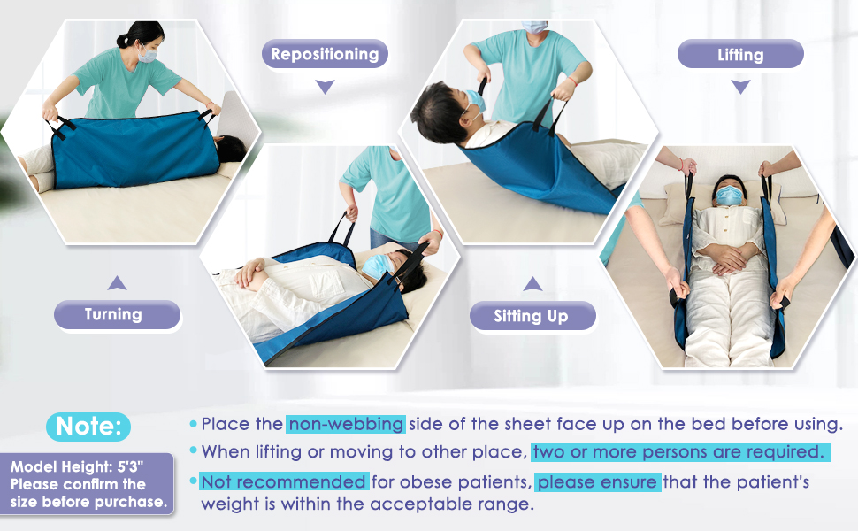 Positioning Pad with 4 Handles