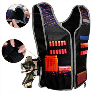 adults nerf vest adjustable details