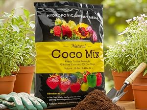 soil for coco potting coir coconut garden mix organic plants plant mulch indoor grow seeds