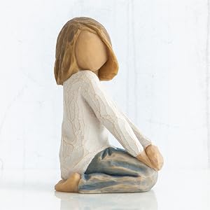 Detail shot of Joyful Child figure.