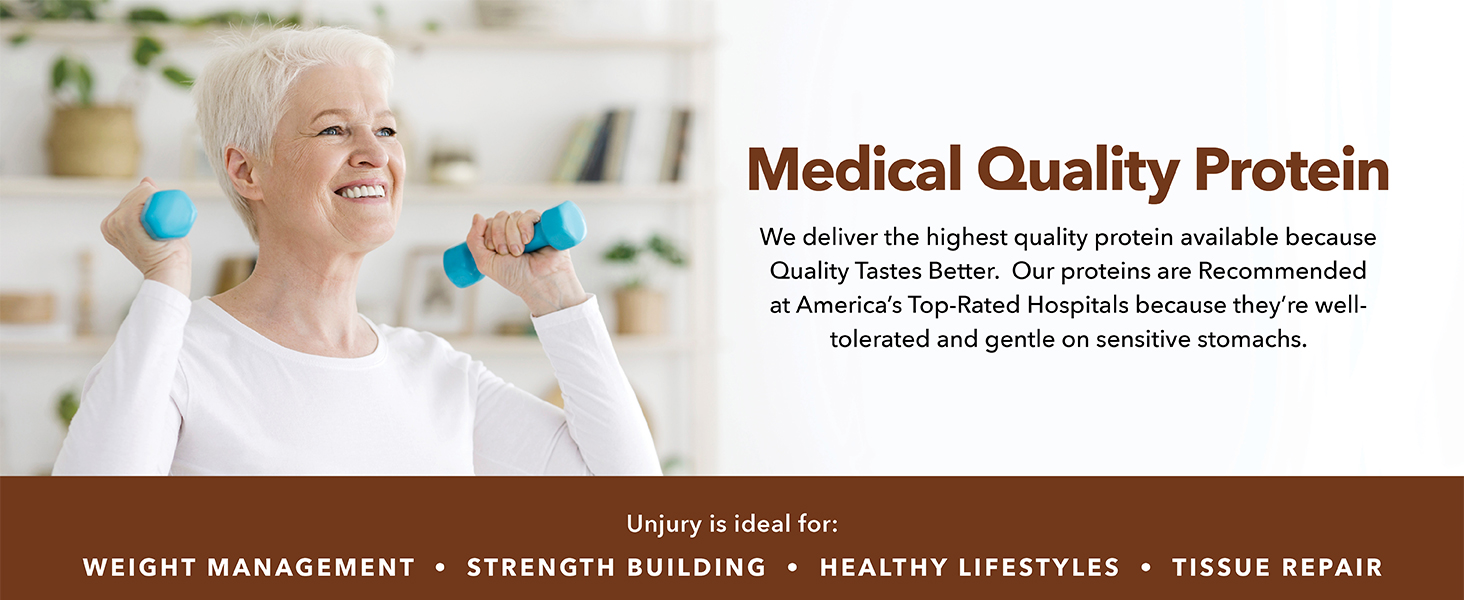 Unjury Chocolate Protein Powder Shake Mix