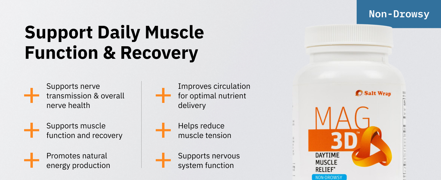 Support daily muscle function and recovery
