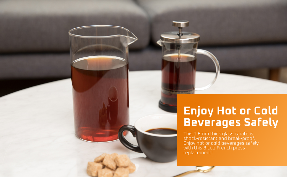 French Press Replacement Beaker