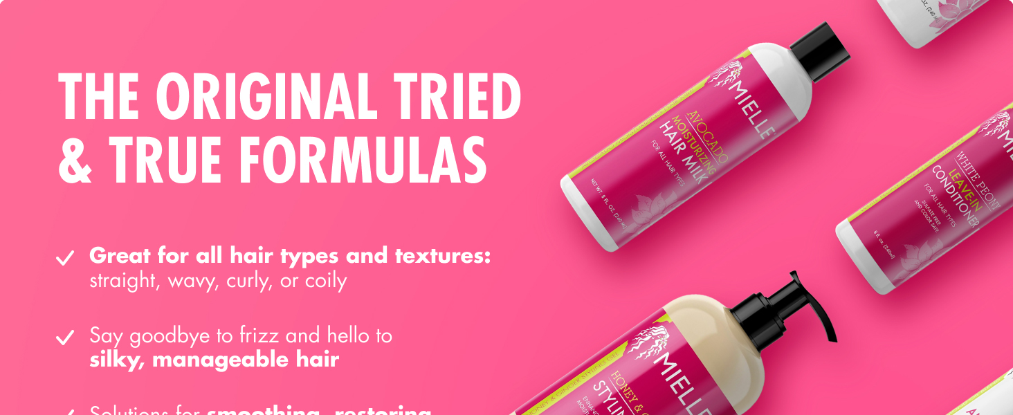 Mielle essentials for all hair types and textures