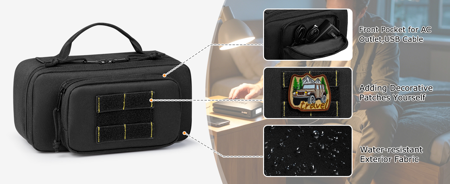 Car Jump Starter Storage Bag