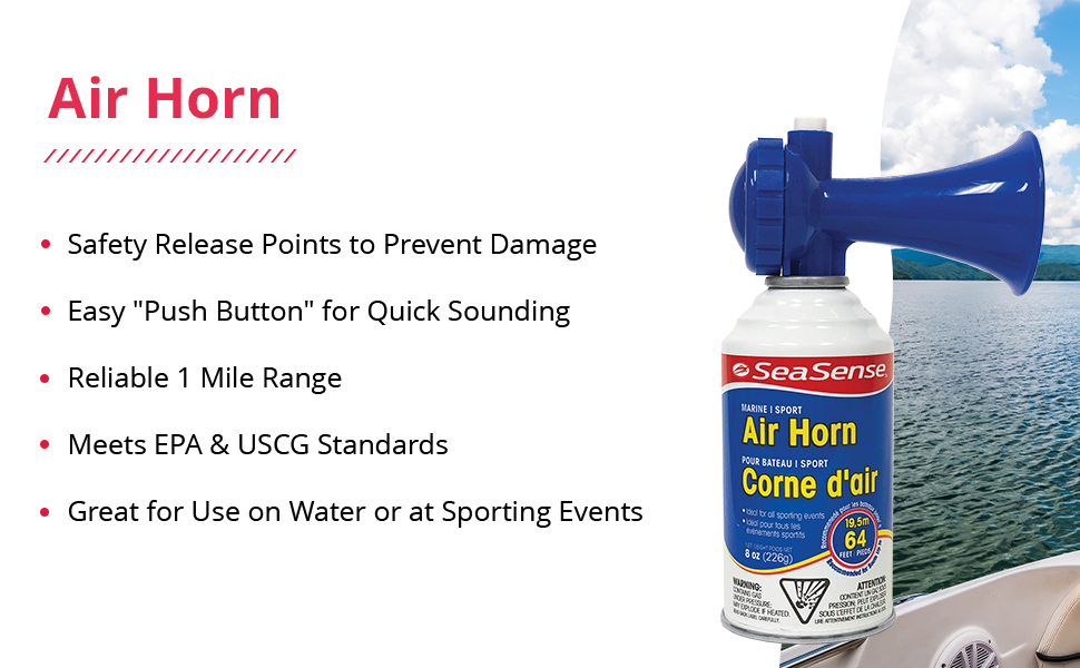 2023 - SeaSense - AirHorn 8oz