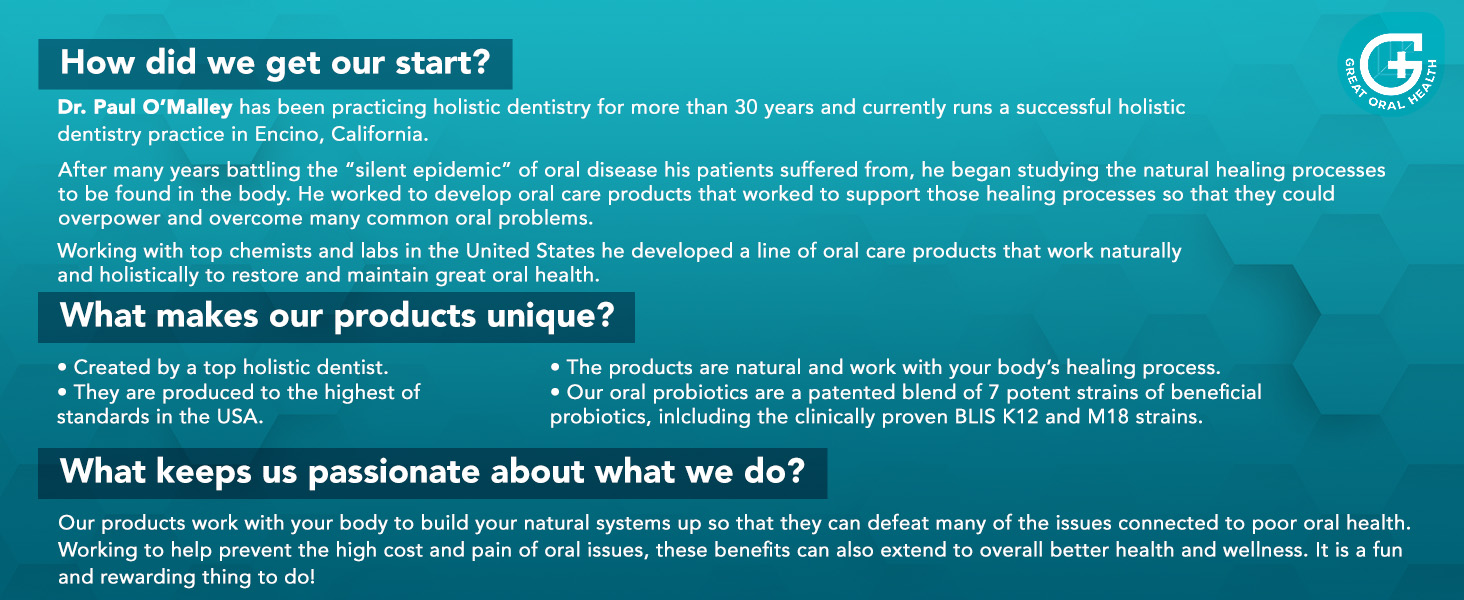 Great Oral Health - Oral Probiotics