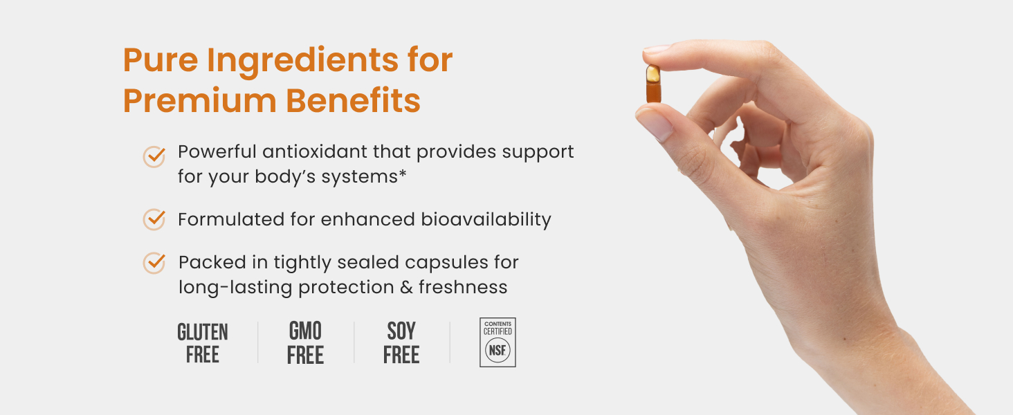 Pure Ingredients for Premium Benefits